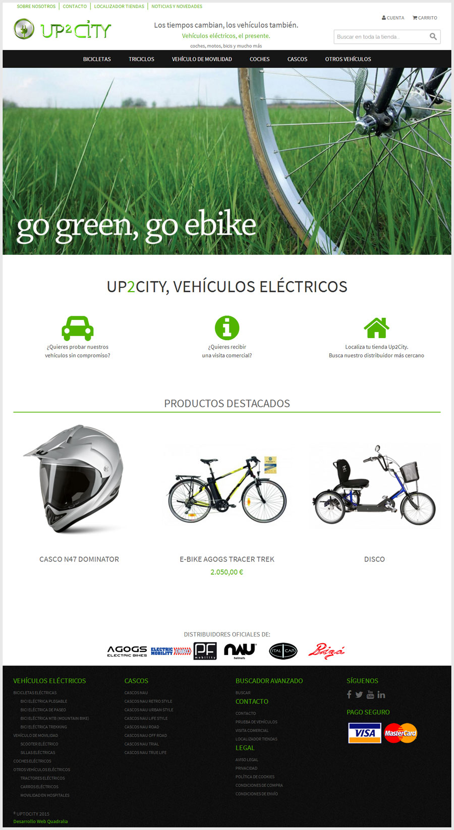 comprar bicicletas y vehiculos electricos