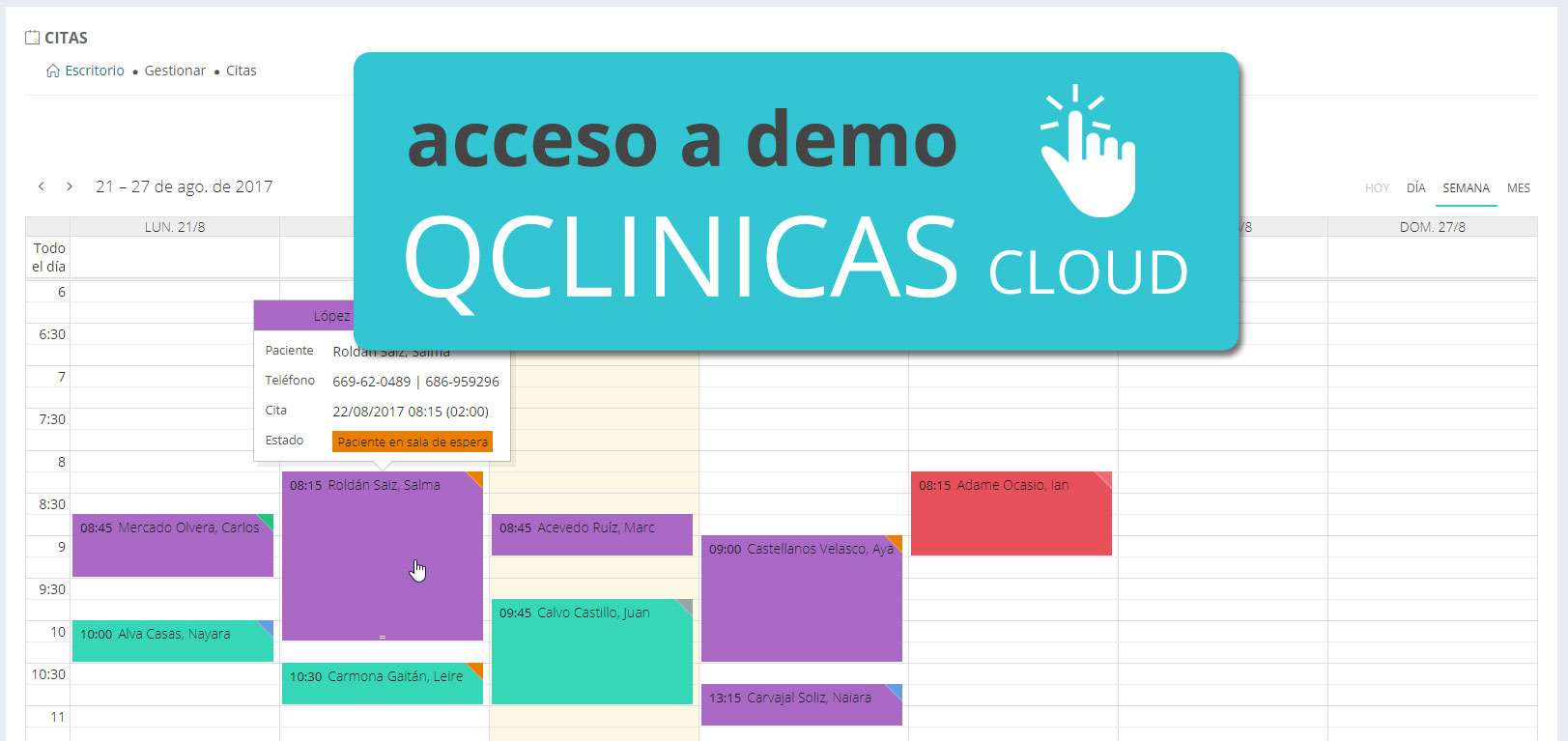 Software de gestion de clinicas en la nube